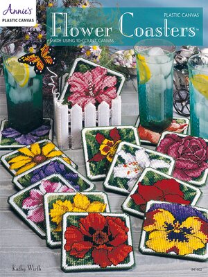 cover image of Plastic Canvas Flower Coasters